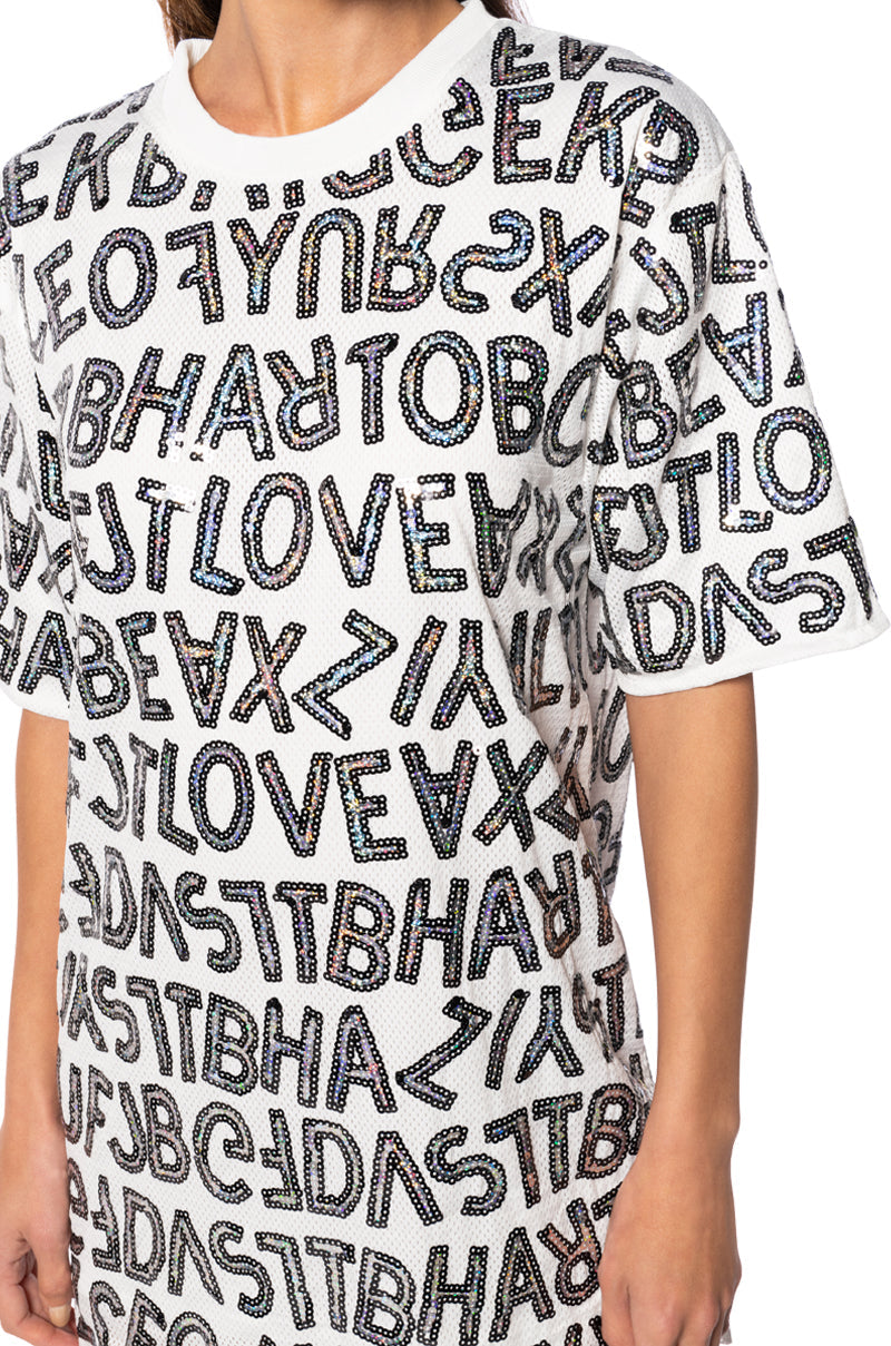 ALPHABET GIRL T-SHIRT
