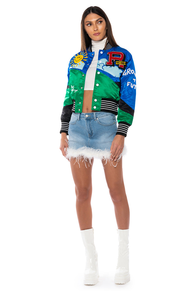 ALWAYS AND FOREVER BOMBER