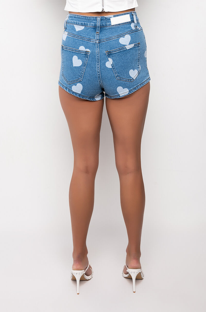 AMORE DENIM SHORT
