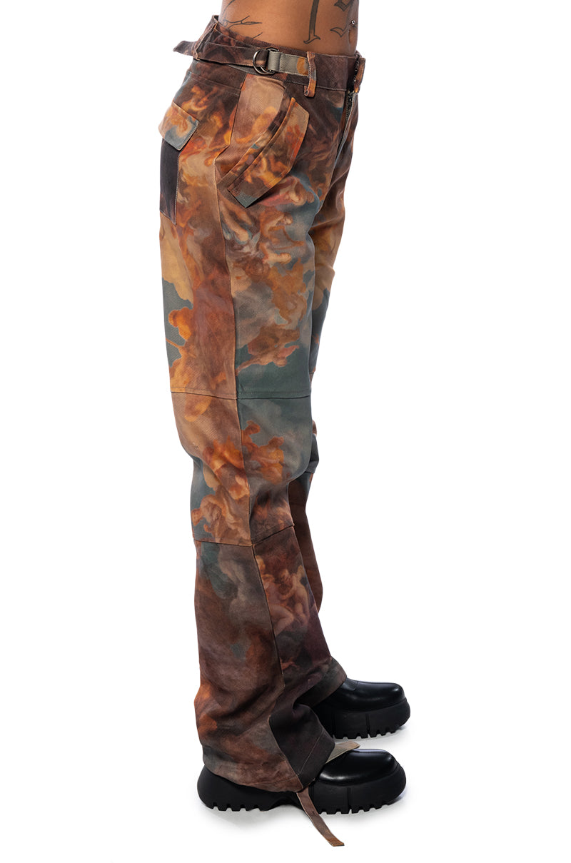 ANGEL EYES PRINTED JEANS