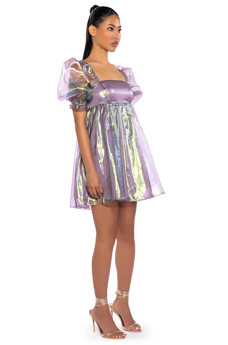 ANOTHER DREAM FLOUNCE MINI DRESS