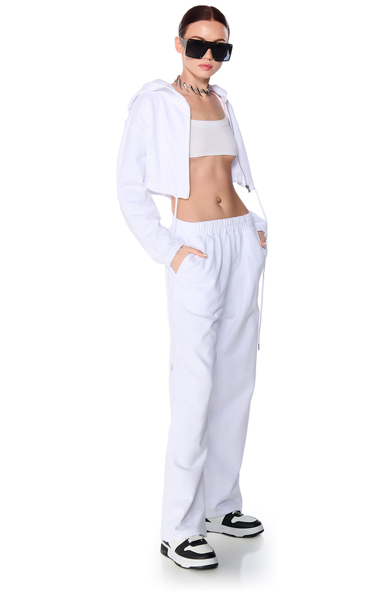 ARI DRAWSTRING WAIST HOODIE