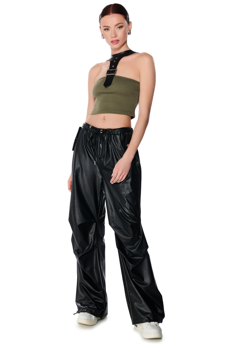 ARLO BUCKLE DETAIL REVERSIBLE TANK