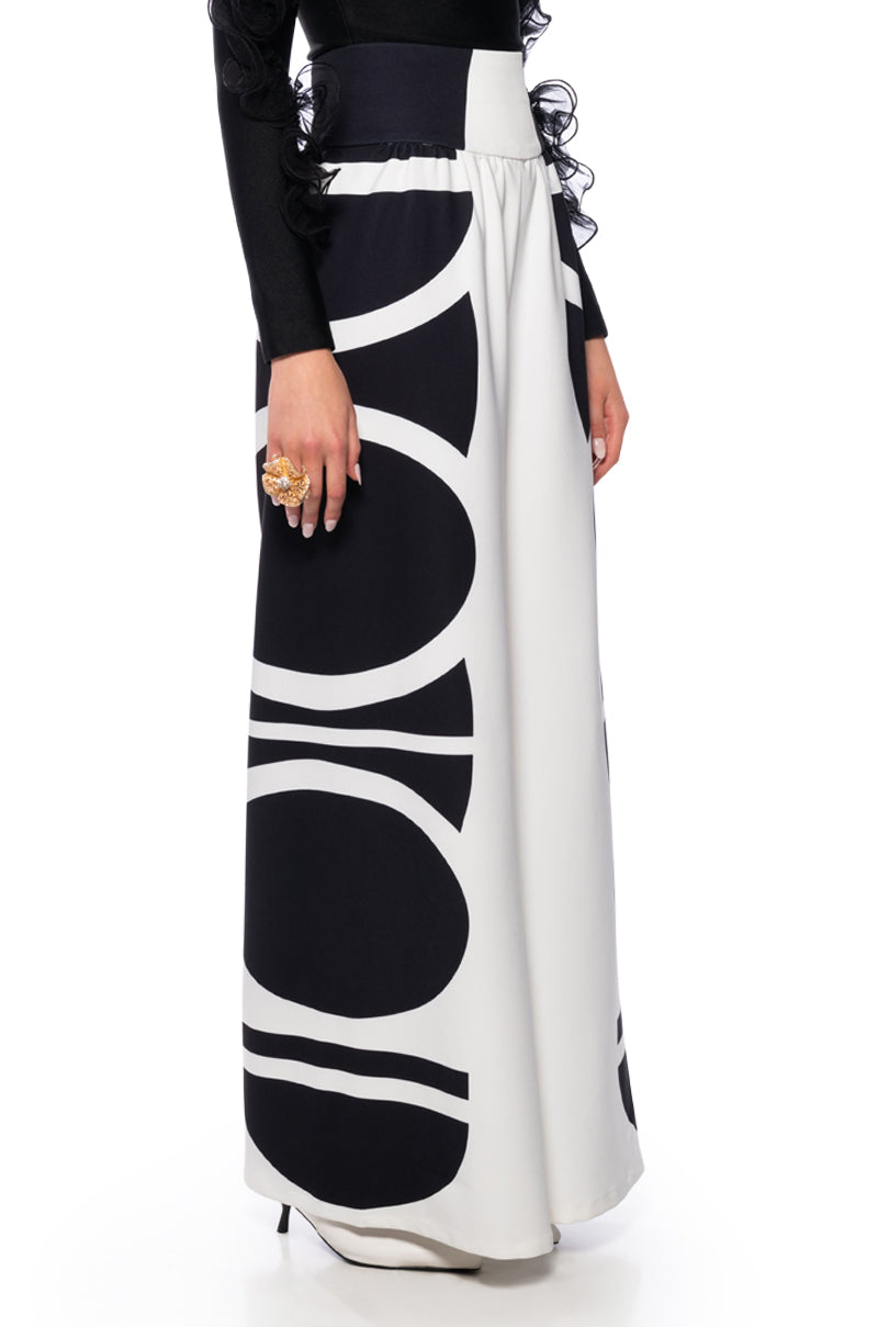 AT THE VILLA PALAZZO BANDED PANT