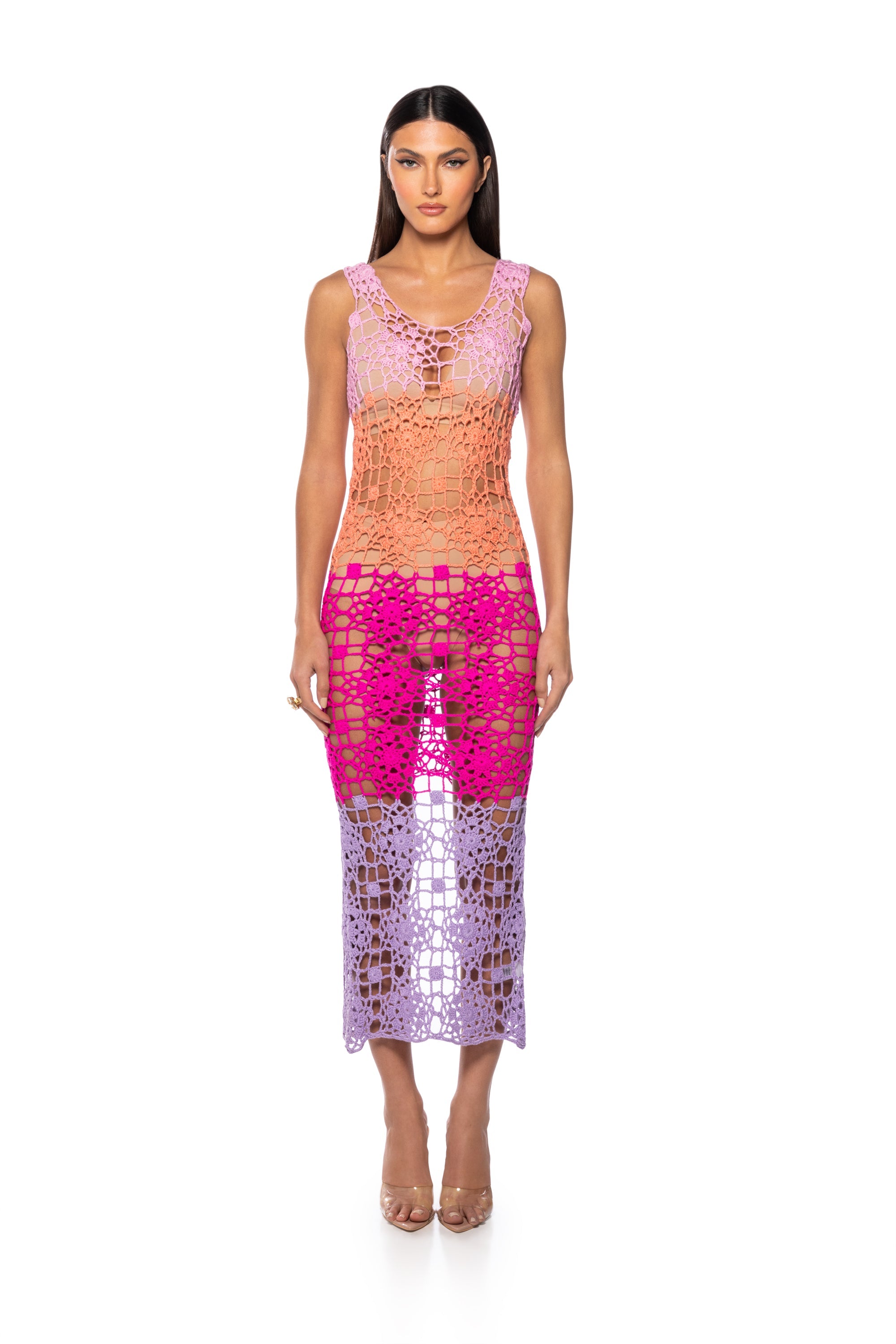 ATHENA CROCHET MAXI DRESS