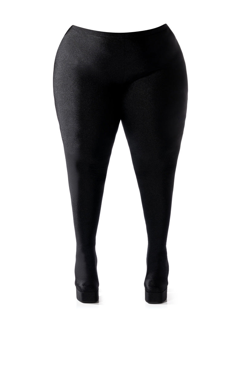 AZALA WANG STAR STRETCH CHUNKY PLUS PANT BOOT IN BLACK