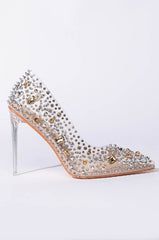 AZALEA WANG ADD A LITTLE SPICE STILETTO PUMP IN NUDE