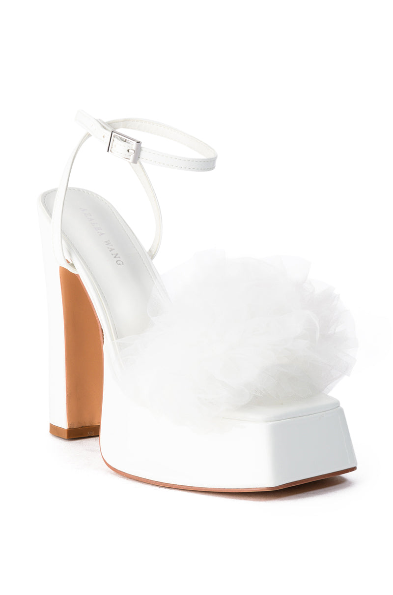 AZALEA WANG COLADA BLACK WHITE SANDAL