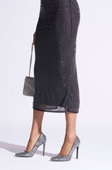 AZALEA WANG COSMOPOLITANS BLACK PUMP