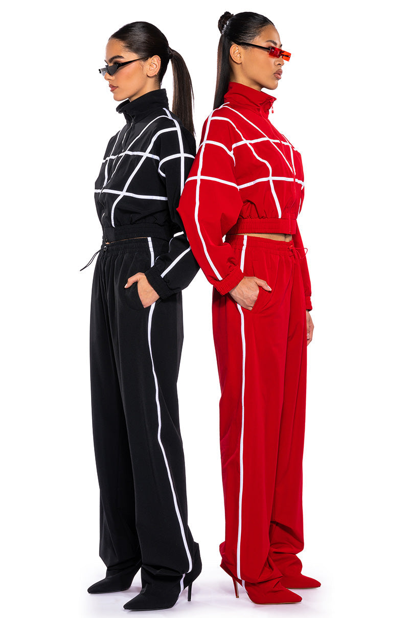 AZALEA WANG TRACK BOMBER