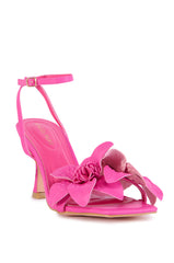 AZALEA WANG ELISEO PINK FLOWER SANDAL