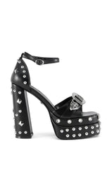 AZALEA WANG HAIKU BLACK SANDAL