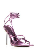 AZALEA WANG HYPER STILETTO SANDAL IN PINK