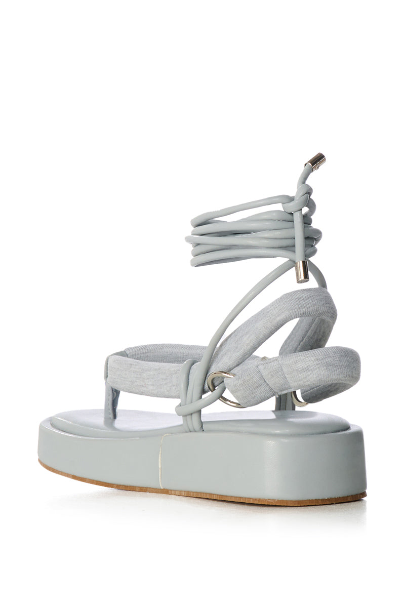 AZALEA WANG KAYSON GRAY SANDAL