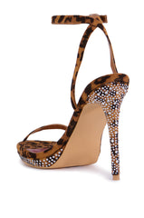 AZALEA WANG LETHA LEOPARD SANDAL