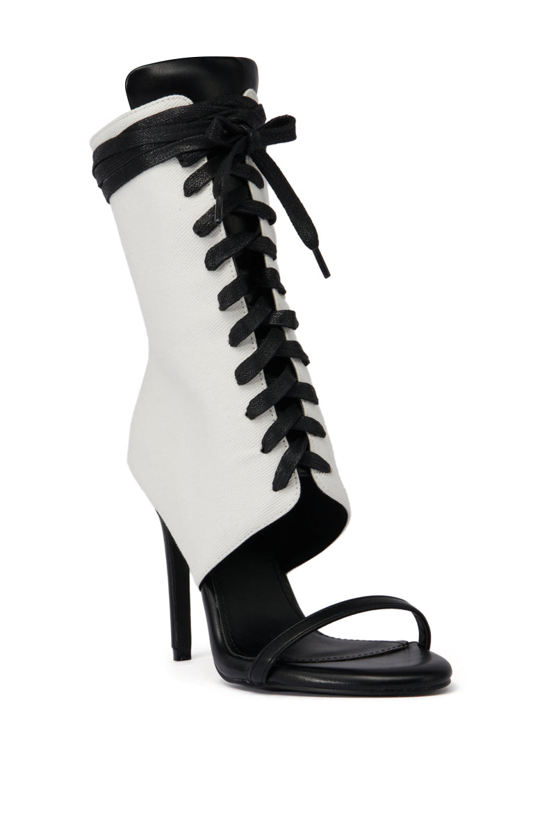 AZALEA WANG NOLYN HEELED SANDAL