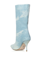 AZALEA WANG ORSON DENIM BOOTIE