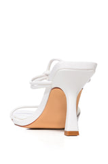 AZALEA WANG BEEBA WHITE SANDAL