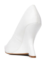 AZALEA WANG TEGWEN WHITE PUMP