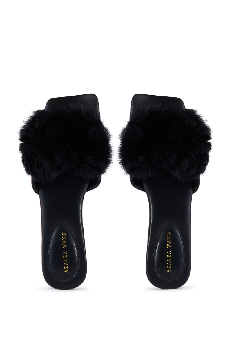 AZALEA WANG YULIANNA BLACK SLIDE