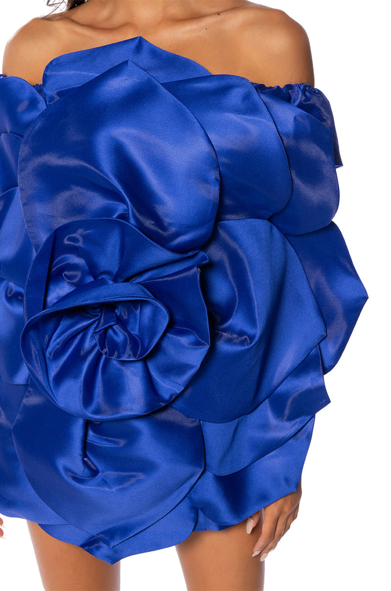 FLOWER POWER MINI DRESS