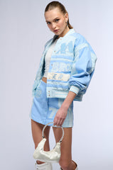 BRUISED NEVER BROKEN BOMBER