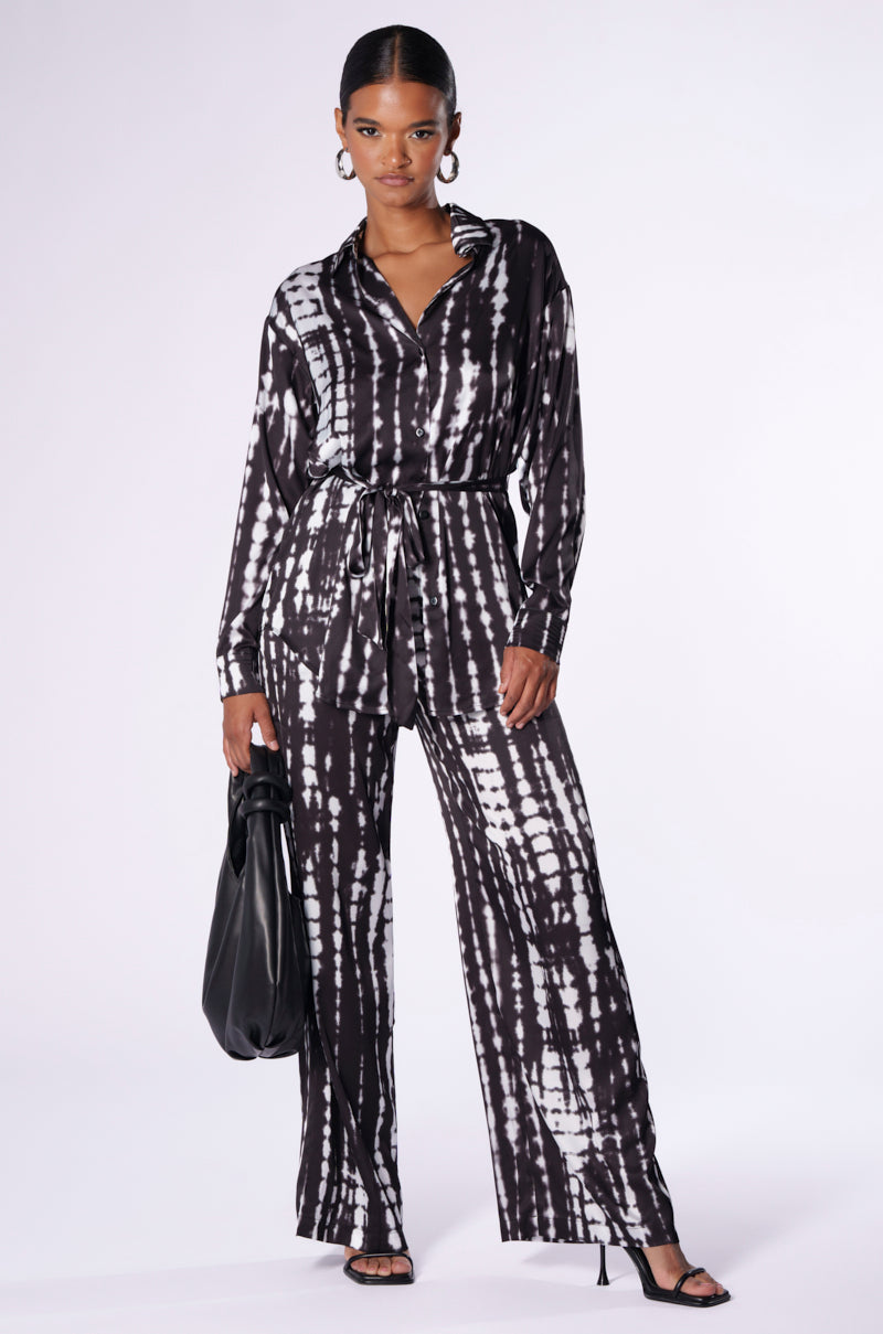 CALL ME CRAZY BUTTON DOWN BLOUSE