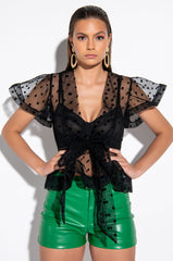 CALLIE FAUX LEATHER SHORT