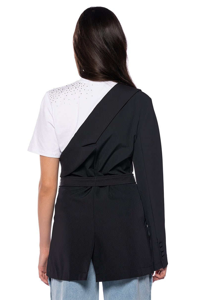 COPYCAT BLAZER T SHIRT