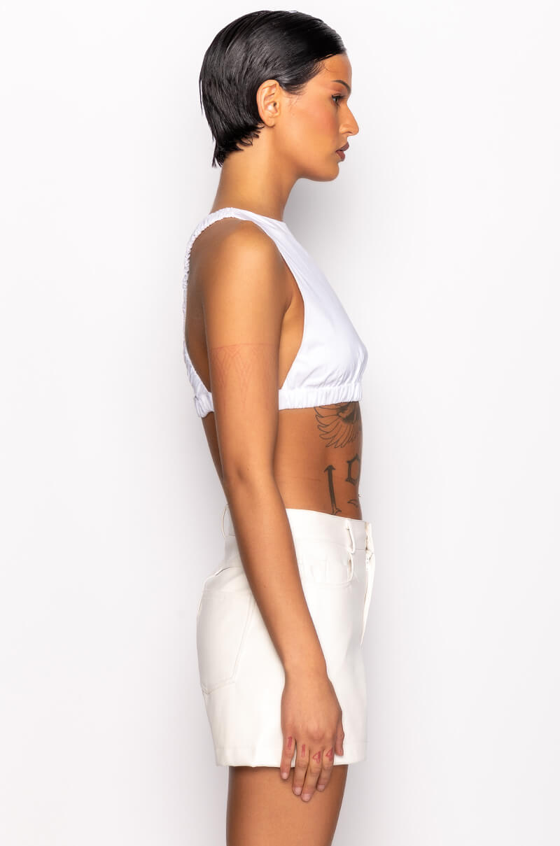 CRAZY SEXY COOL CROSSBACK CROP TOP