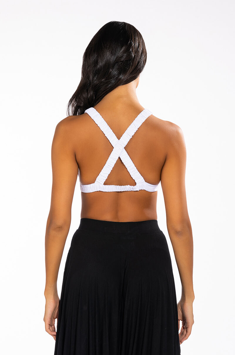 CRAZY SEXY COOL CROSSBACK CROP TOP