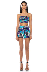 DARE YOU PRINTED BANDEAU