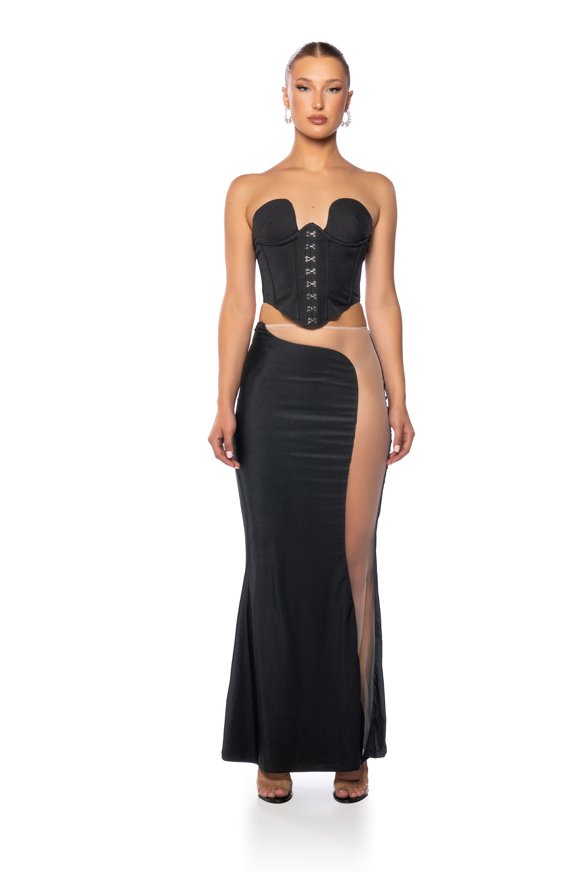 DEFINE THE CURVES MAXI SKIRT