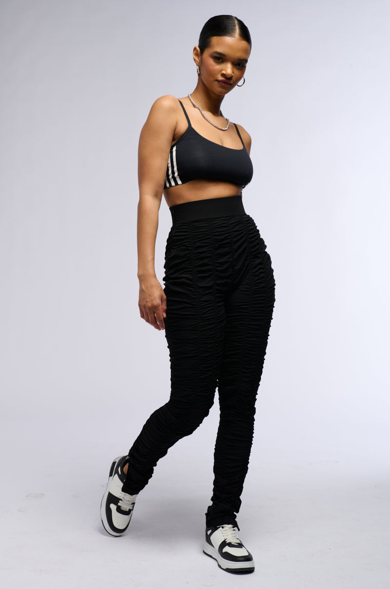 DIANNA HIGH WAIST RUCHED LEGGING