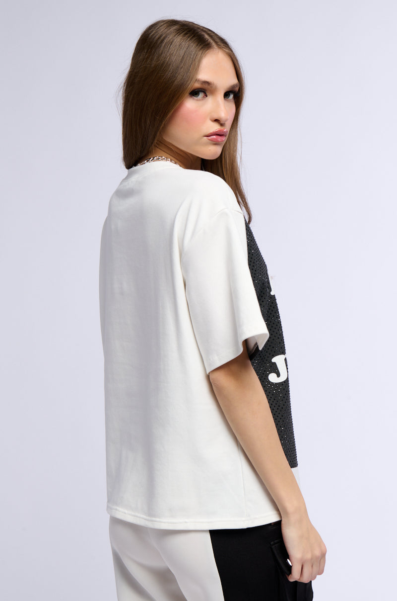 DON'T BE JEALOUS GRAPHIC TEE