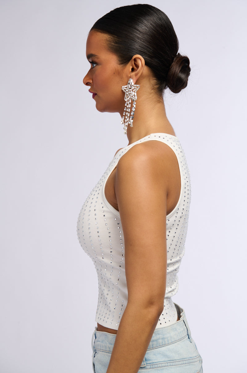 DOWN AND DIRTY SEQUIN TANK