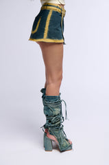 ECHO DENIM MINI SKIRT
