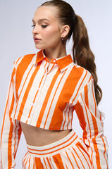 EVERYTIME YOU GO BUTTON DOWN BLOUSE