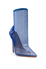 ROSALIA MESH BOOTIE IN BLUE