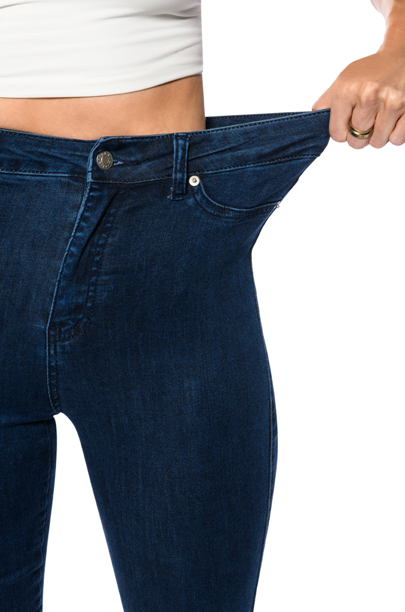 FLEX-FIT HIGH WAISTED SUPER STRETCHY SKINNY JEANS