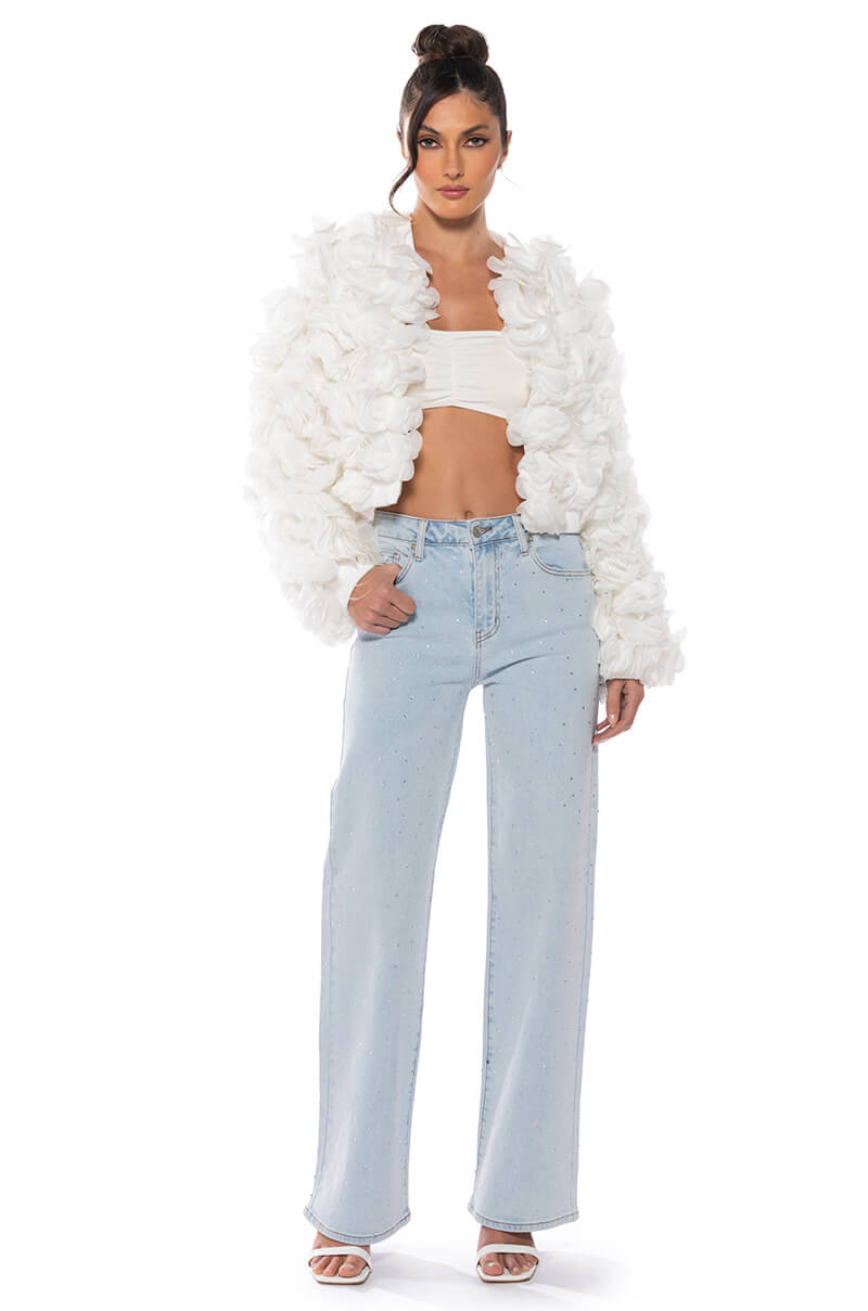 GARDEN OF EDEN APPLIQUE BOMBER