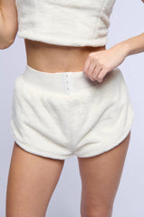 GOT MY FUR ON MINI SHORT