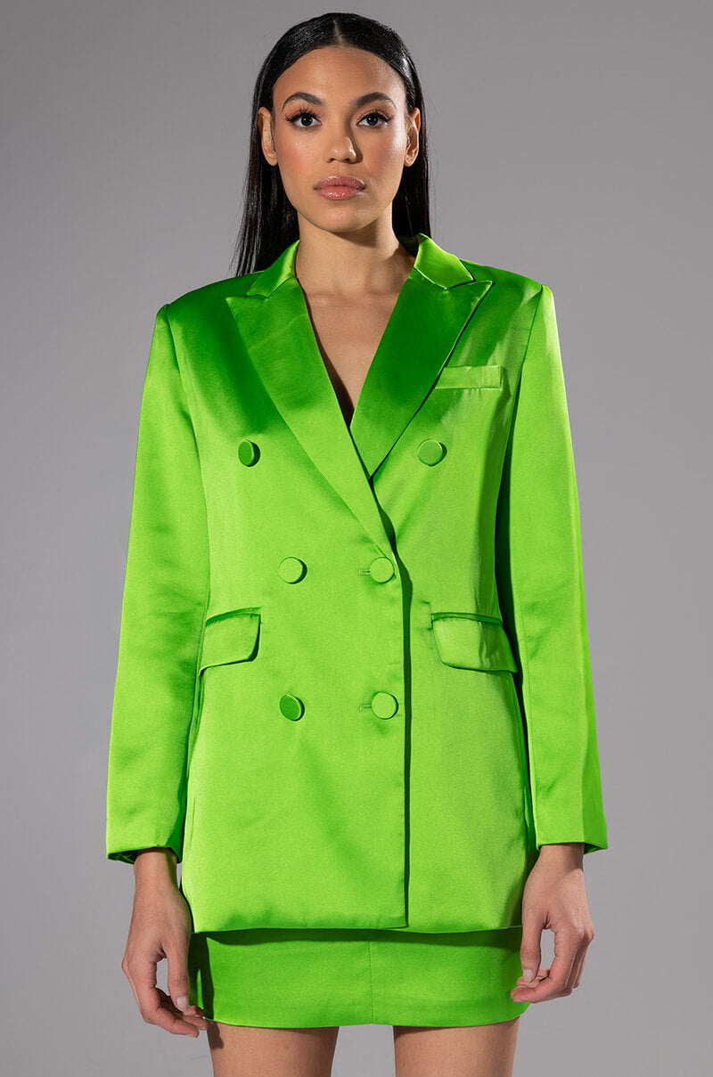 GRATITUDE BLAZER AND MINI SKIRT SET