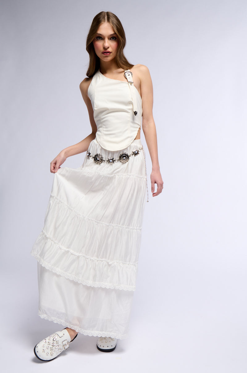 HAVEN FLOWY MAXI SKIRT