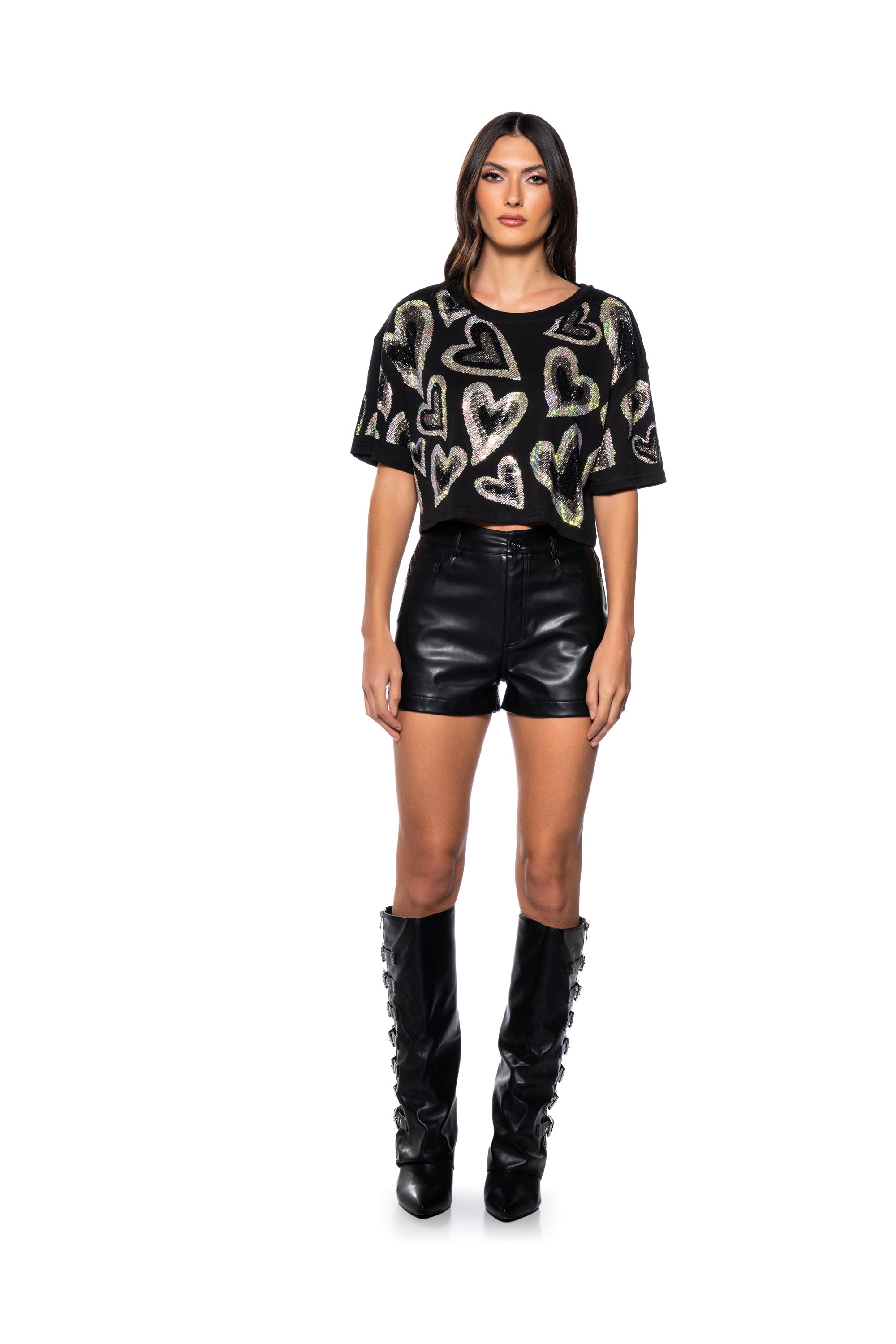 HEART ON MY SLEEVE SHORT SLEEVE T-SHIRT