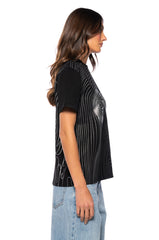 HEARTLESS EMBELLISHED GRAPHIC T SHIRT