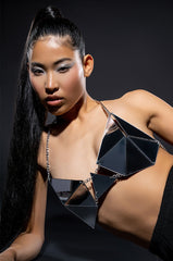 I'D BE JEALOUS TOO METAL BRA TOP