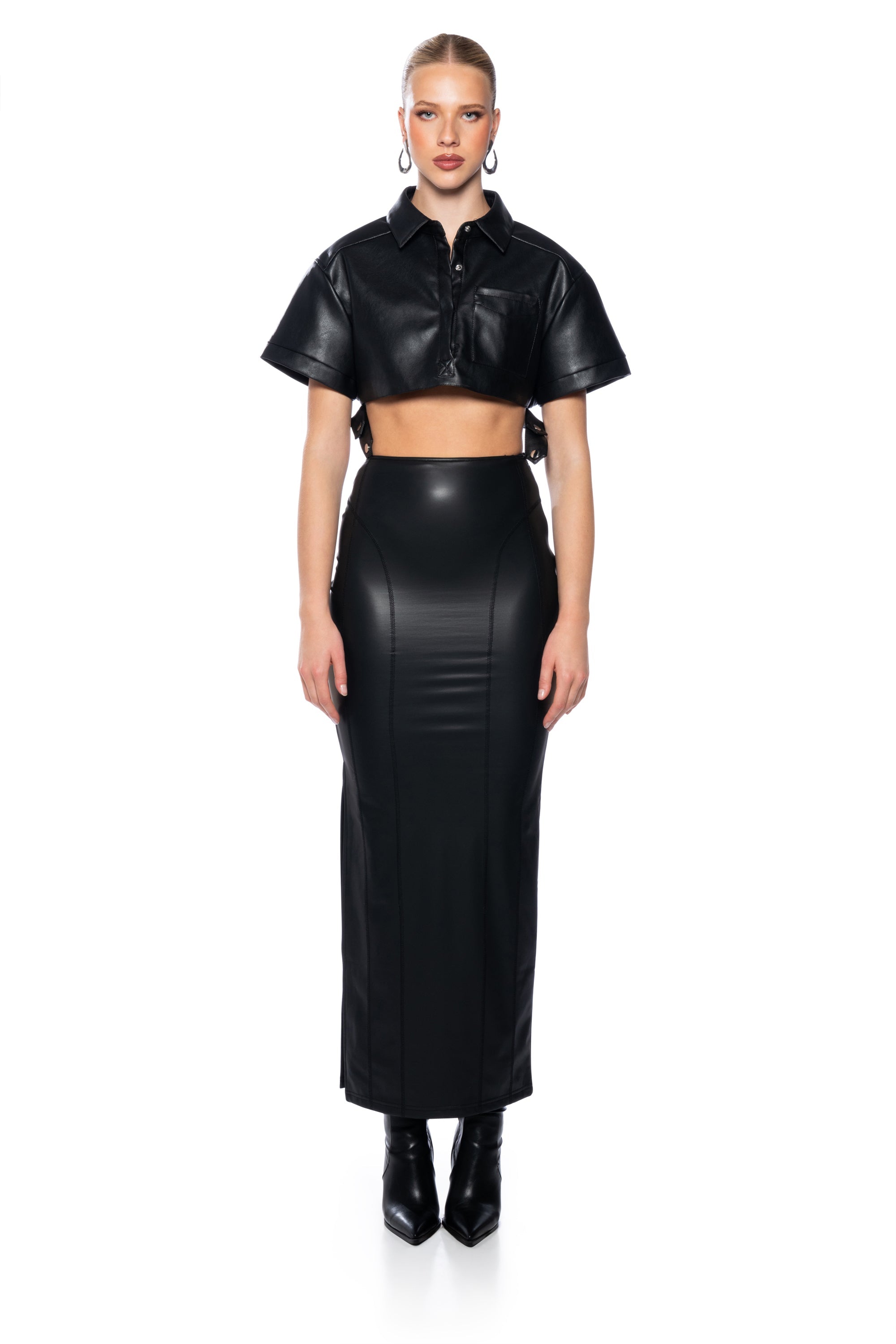 JEALOUS TYPE FITTED MAXI SKIRT