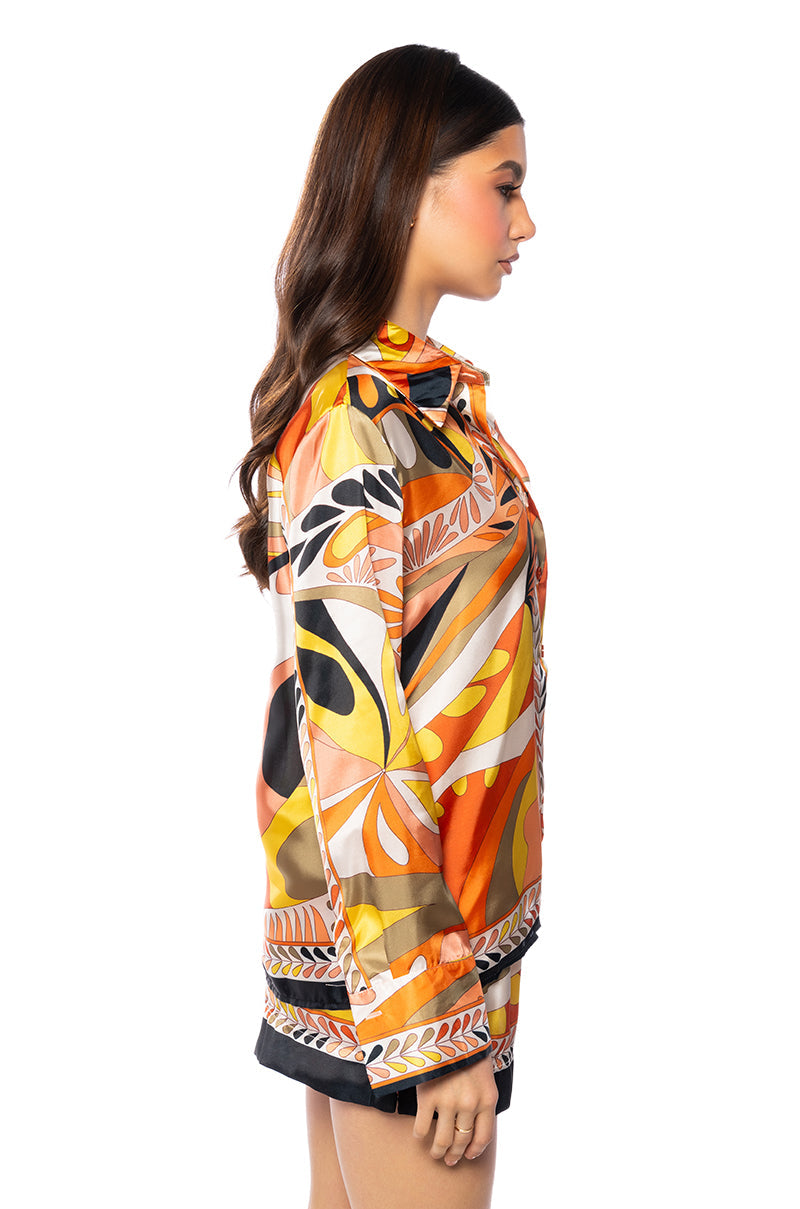 JOSIE BUTTON DOWN BLOUSE