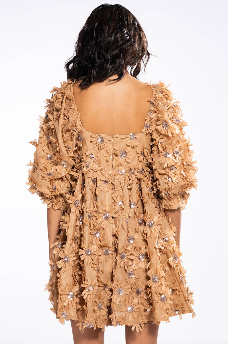 JUST A DREAM BABYDOLL MINI DRESS